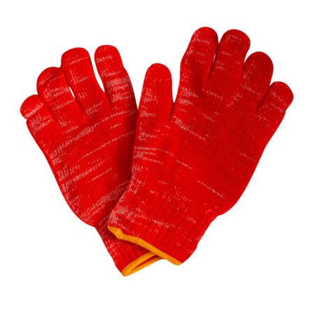 Guante Lana rojo reforzado
